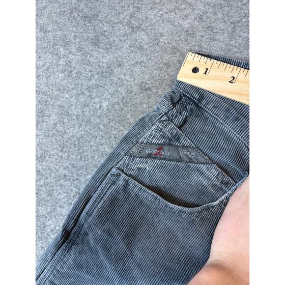 Vintage Gramicci Corduroy Carpenter Pants Mens 36x38 Gray Utility Outdoors USA - Picture 11 of 11